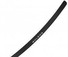 Накладка на бампер Renault KOLEOS з 2008- (NataNiko Carbon)