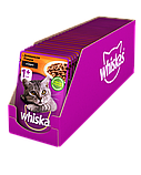 Віскас Whiskas пауч вологий корм для кішок домашня птиця в сосусе, 85 г, фото 2