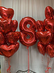 Сет гелієвих куль " 8 березня!