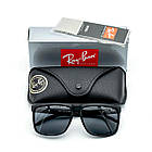 Окуляри Ray Ban Highstreet polarized чорні, фото 6