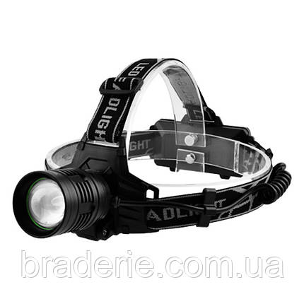 Ліхтар налобний BL-T81-P50,2 акк* 18650 ЗП micro USB, фото 1