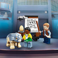 LEGO Jurassic World Скелет тиранозавра на виставці 198 деталей (76940), фото 9