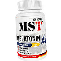 Мелатонин от бессоницы для улучшения сна MST Melatonin 4 mg 100 капс