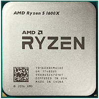 Процесор AMD Ryzen 5 1600X 3.6GHz/16M/5,0GT/s (YD160XBCM6IAE) sAM4, tray