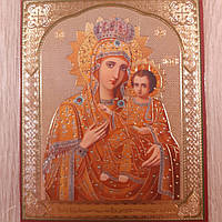 Лік Пресвята Богородиця Запорошувач, 10х12 см