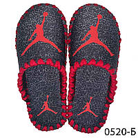 Мужские фетровые тапочки ручной работы «Air Jordan» Аир Джордан (VD-0520 Б )