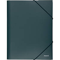 Папка на гумках, А4, зелена 1508-05-A