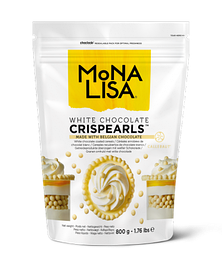 Crispearls White ( біле шоколадне драже ) 800 г, Mona Lisa