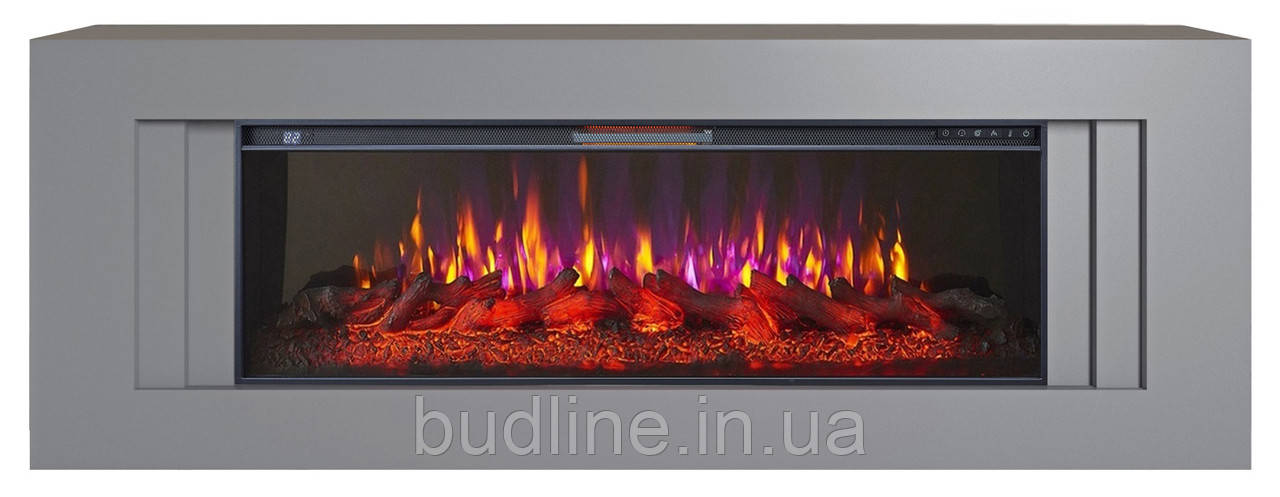 Камінокомплект ArtiFlame LINE AF50 СІРИЙ ГРАФІТ (зі звуком)
