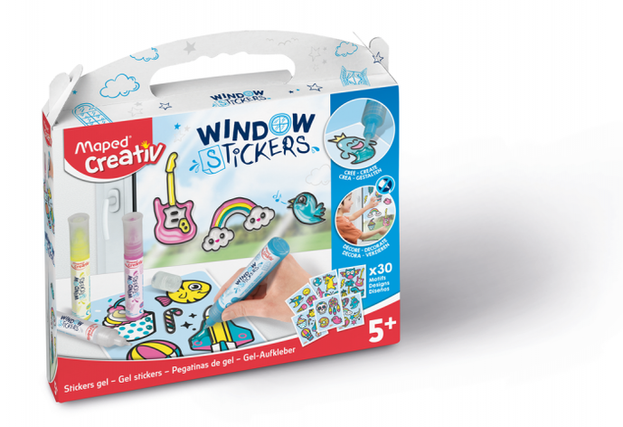 #Набір для створення гелевих наклейок WINDOW STICKERS, фото 1