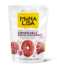 Crispearls Ruby (рубінове шоколадне драже) 800 г, Mona Lisa