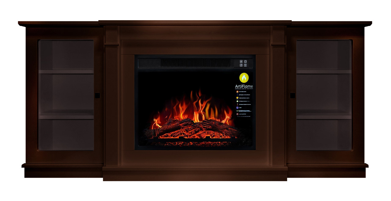 Камінокомплект ArtiFlame VERMONT AF23S КОНЬЯК (зі звуком)
