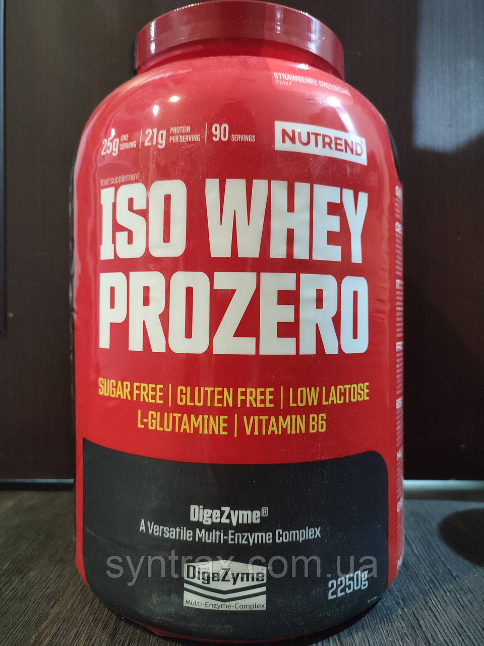 Nutrend Iso Whey Prozero 2250g protein, протеин изолят