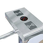 Турнікет із функцією "антипану" ZKTeco TS1000M Pro неіржавка сталь, фото 2