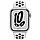 IPhone Apple Watch Series 7 45mm GPS Starlight Aluminium Case Pure Platinum/ Black Nike Sp/B MKNA3 A2474, фото 2