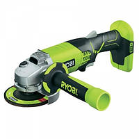 Угловая шлифмашина аккумуляторная Ryobi R18AG-O(2032253806754)