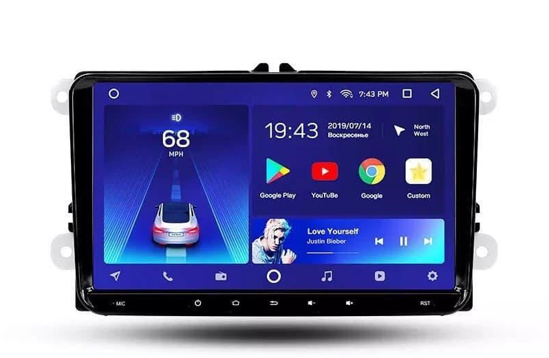 Штатна магнітола TEYES CC2Plus Universal VW 9", фото 1