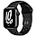 IPhone Apple Watch Series 7 41mm GPS Midnight Aluminium Case Anthracite/ Black Nike Sp/B MKN43 A2473, фото 2