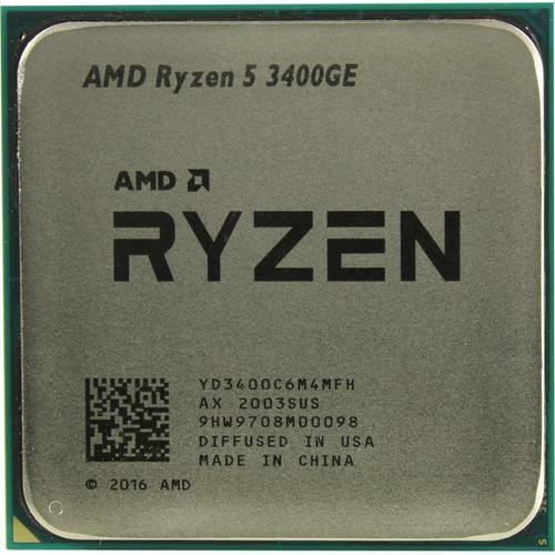 Процесор AMD Ryzen 5 PRO 3400GE 3.3GHz/4M (YD340BC6M4MFH) sAM4, tray, фото 1