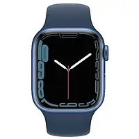 IPhone Apple Watch Series 7 41mm GPS Blue Aluminium Case Abbys Blue Sp/B MKN13 A2473