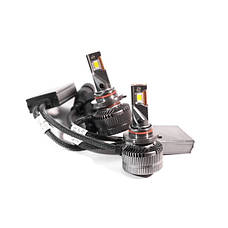 Світлодіодні LED лд лампи Focus Beam 6500К 12-24v цоколь HB3, 110Вт на комплект, +100% яскравості, фото 6