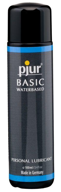 Мастило на водній основі pjur Basic waterbased 100 мл, ідеальне для новачків, найкраща ціна/якість Feromon