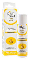 Силіконове мастило pjur MED Soft glide 100 мл з маслом жожоба для дуже сухої та чутливої шкіри