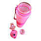 Спортивна пляшка для води UPSTYLE ZORRI Тритан 1 літр світло-рожева, фото 4
