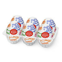 Набір Tenga Keith Haring EGG Street (6 яєць) Feromon