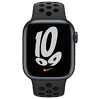 IPhone Apple Watch Series 7 41mm GPS Midnight Aluminium Case Anthracite/ Black Nike Sp/B MKN43 A2473