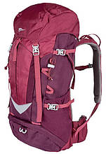 Туристичний трекінговий рюкзак 40L Crivit бордовий