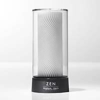 Мастурбатор Tenga 3D Zen, дуже ніжний, з антибактеріального еластомеру зі сріблом Feromon
