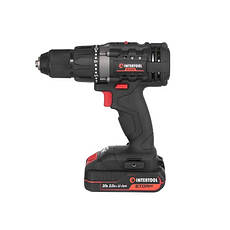 Дриль-шуруповерт акумуляторна INTERTOOL WT-0351 20, 50 Нм, 0-450/0-1700 об/хв, 2-13 мм, літій-іон, 2.0 Ач, фото 3