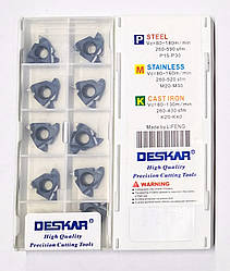 16IR AG 60 LDA DESKAR (Сталь, Нержавіюча сталь, Чавун) Твердосплавна пластина