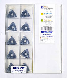 22IR 4 TR LDA DESKAR (Сталь, Нержавіюча сталь, Чавун) Твердосплавна пластина