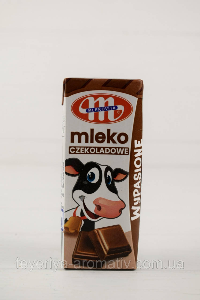 Молоко со вкусом шоколада Mlekovita 200мл (Польша)