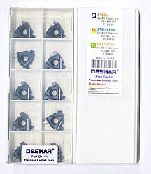 22IR 5 TR LDA DESKAR (Сталь, Нержавіюча сталь, Чавун) Твердосплавна пластина