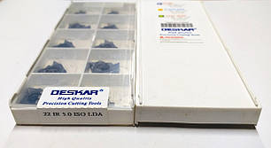 22IR 5.0 ISO LDA DESKAR (Сталь, Нержавіюча сталь, Чавун) Твердосплавна пластина, фото 2