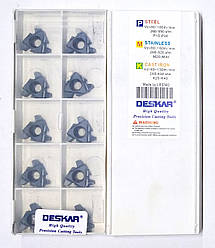 22IR 6 TR LDA DESKAR (Сталь, Нержавіюча сталь, Чавун) Твердосплавна пластина