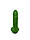 Свічка у вигляді члена Чистий Кайф Green size L для збуджуючої атмосфери Feromon, фото 4