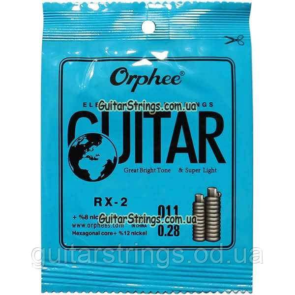 Струна Orphee RX-2 Plain Steel .011 acoustic or electric