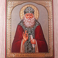 Лик преподобний Іонна Київський, 10х12 см