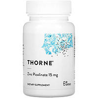 Пиколинат цинка Thorne Research "Zinc Picolinate" 15 мг (60 капсул)