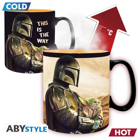 Чашка хамелеон MANDALORIAN Mando (Мандалорець)
