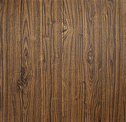 Панель стінова 3D №83 Дерево Дуб темний 700*700мм SW-18