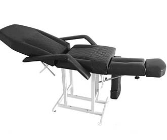 Педикюрне крісло кушетка косметологічна для педикюру, для нарощування вій, крісло для шугарінга BonА