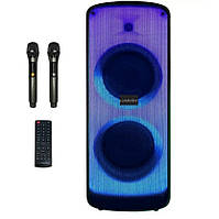 Акустична система з мікрофоном Goldteller GT-5070 USB/TF/FM/Bluetooth | Переносна потужна колонка