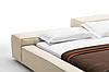Ліжко двоспальне м'яке MeBelle MODE 2 160x200, 180х200 см бежеве, молочне, лофт, сканді, мінімалізм, фото 4