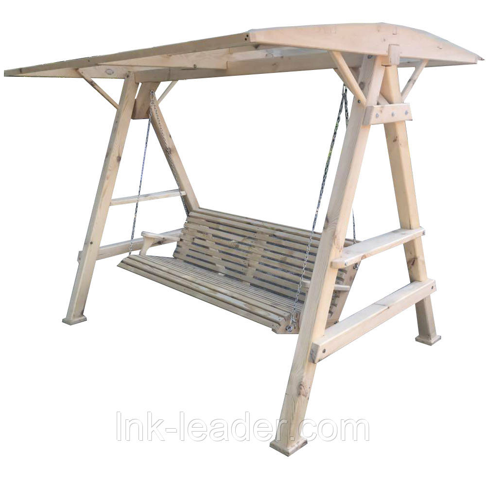Купить Деревянная садовая/дачная качель "Чунга-Чанга", (без покраски и ...