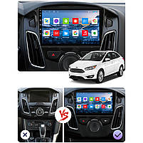 Штатна магнітола Lesko для Ford Focus III 2011-2015 екран 9" 2/32Gb/ Wi-Fi Optima GPS Android Форд фокус 24 шт., фото 5